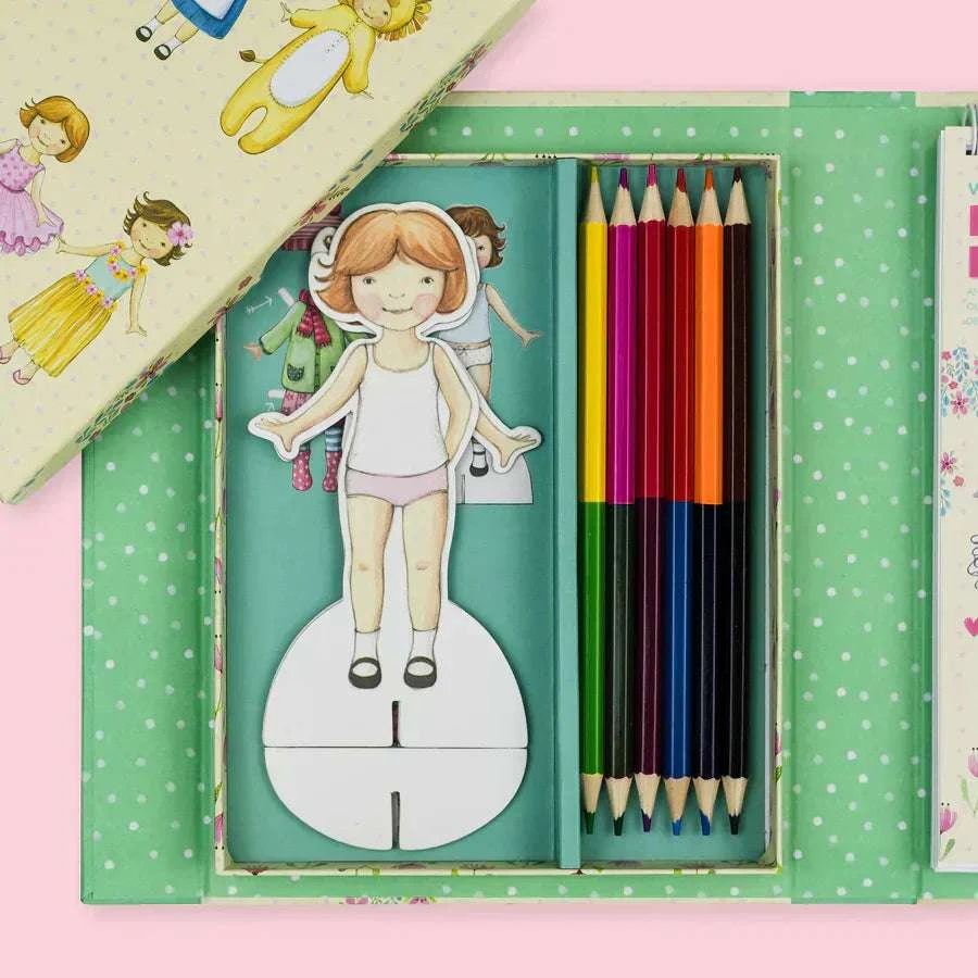 Paper Dolls Kit - Vintage - Caitly