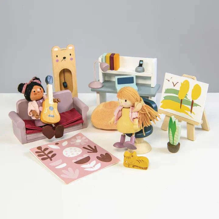 Dolls House Study Furniture - Caitly
