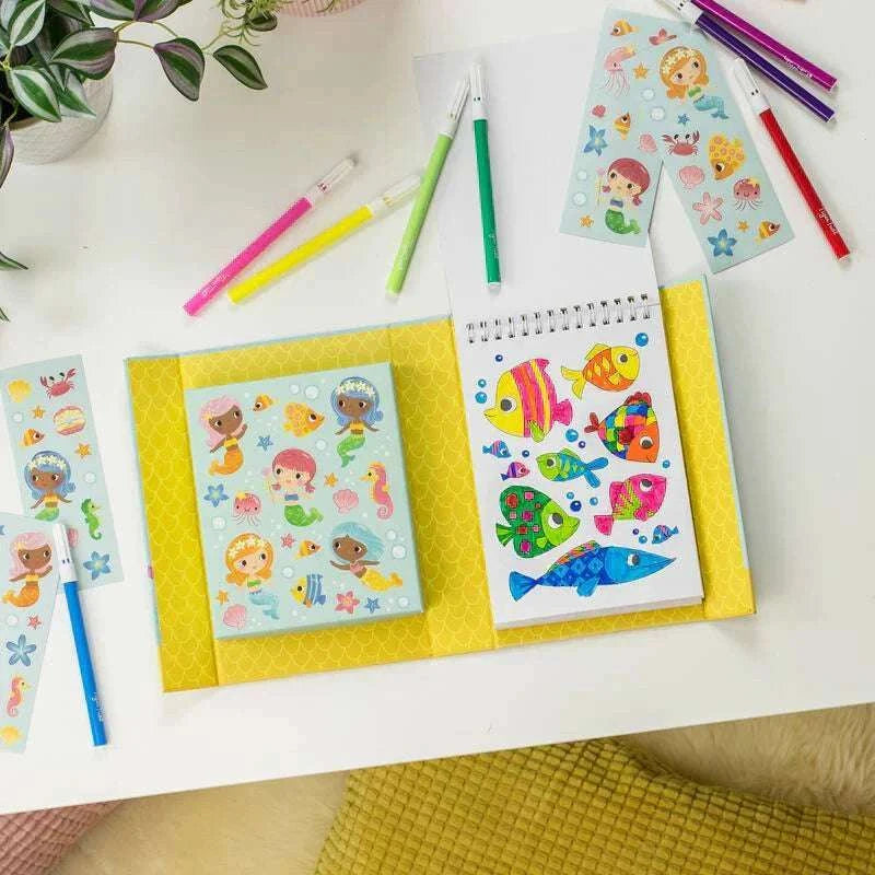 Colouring Set - Mermaids - Caitly