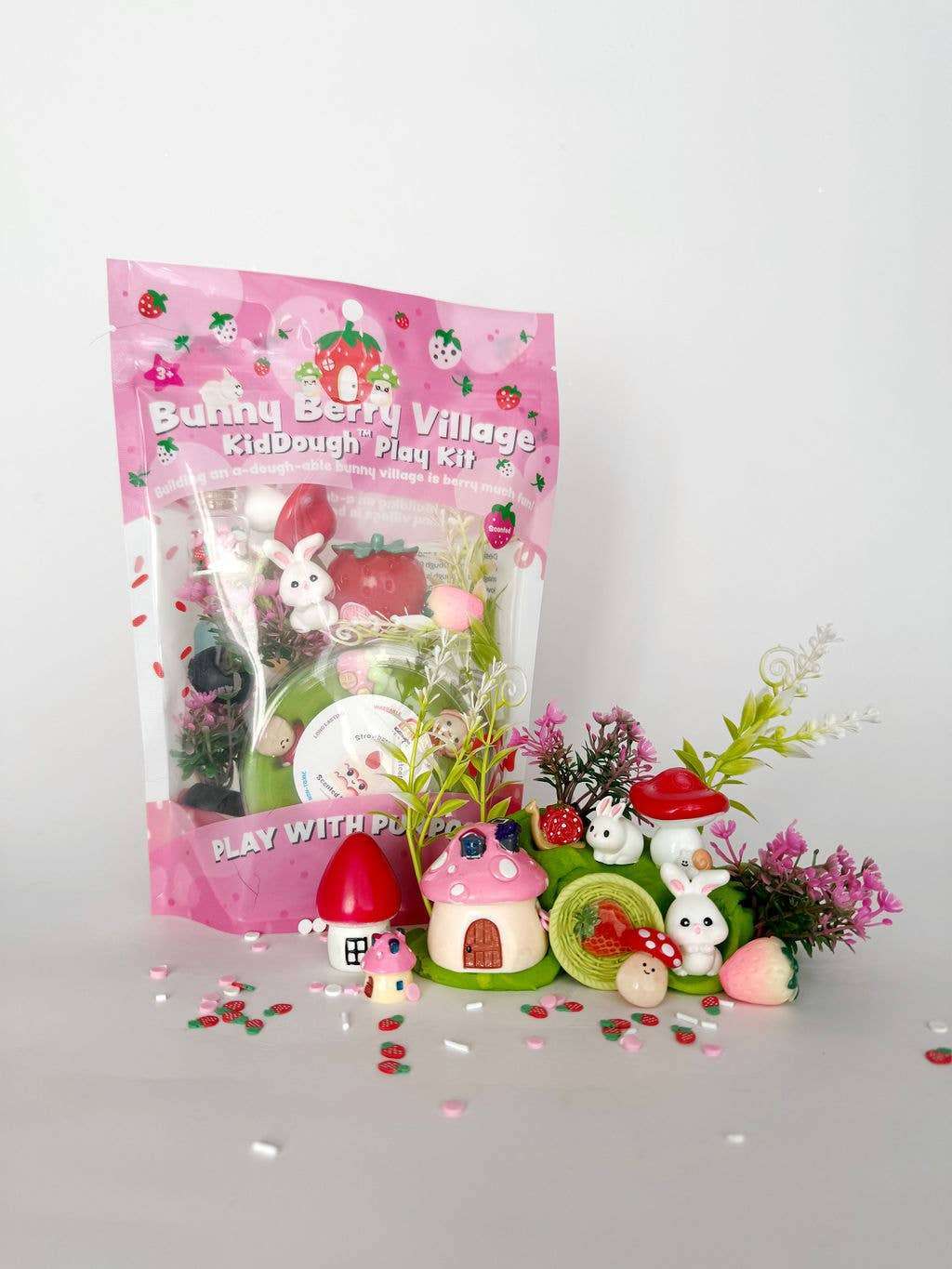 Bunny Berry Village KidDough Play Kit - Caitly