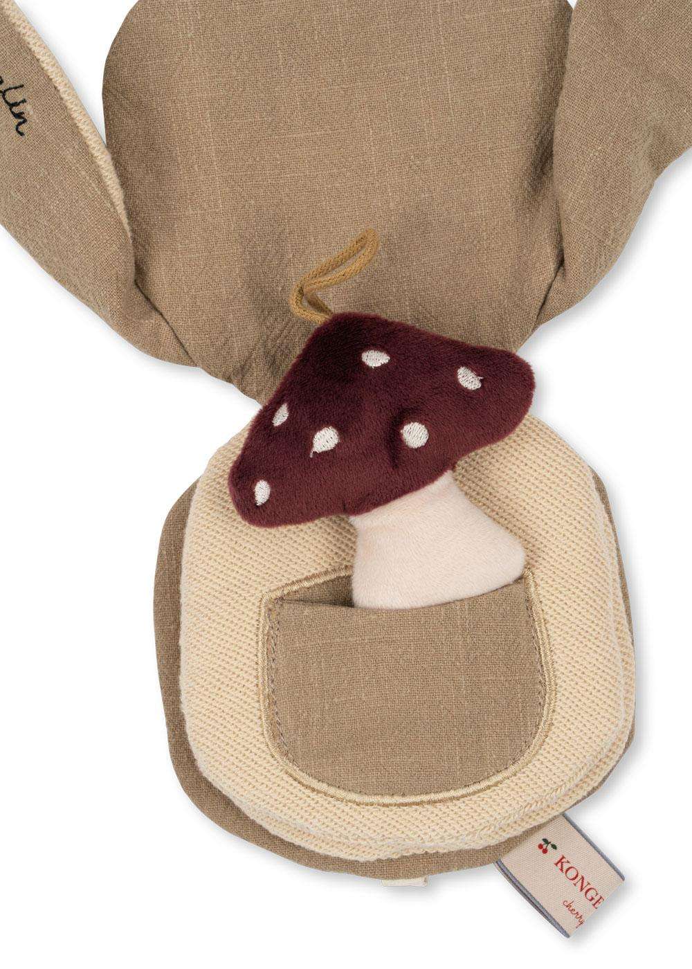 Konges Sløjd Fabric Bunny Book Jelly cat