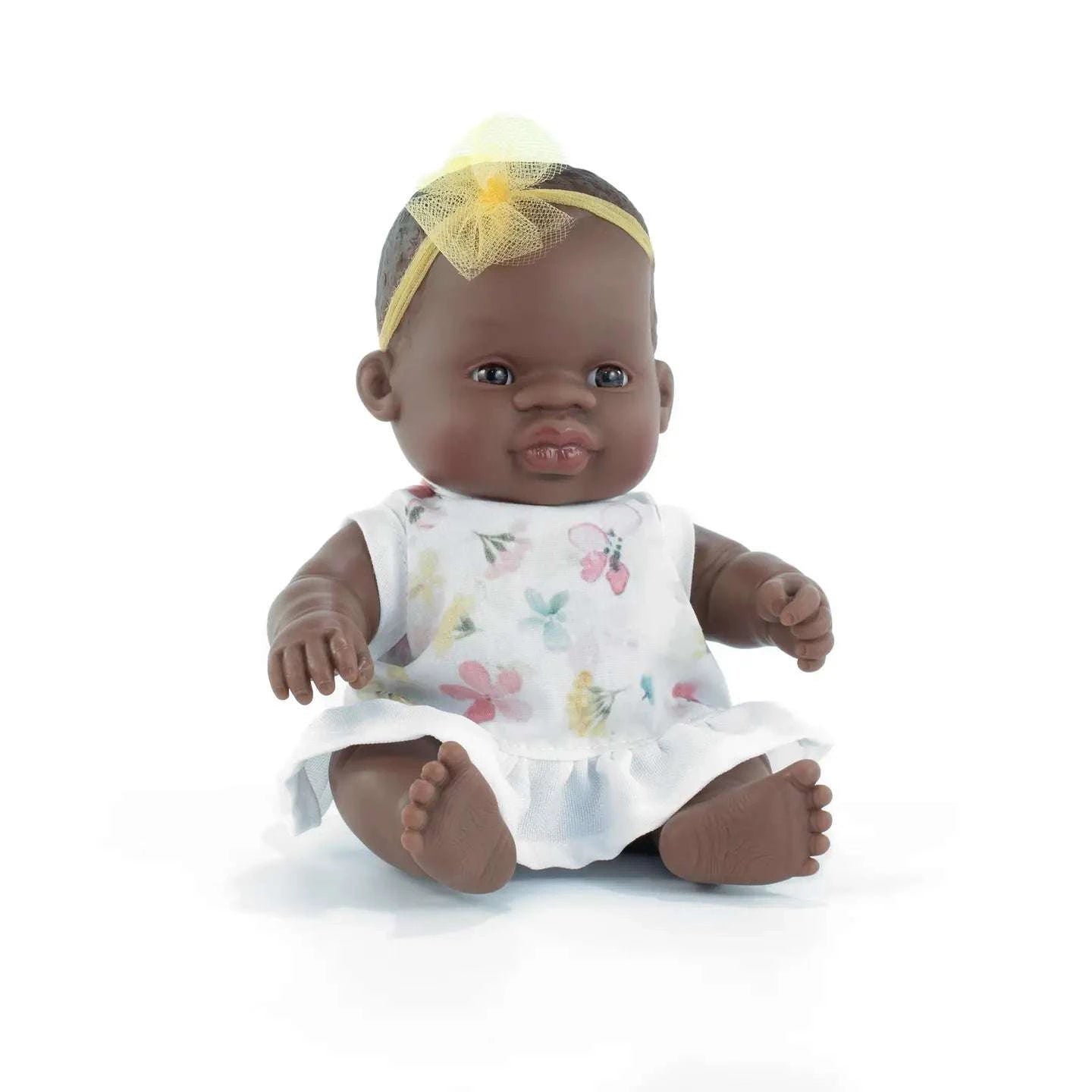 Miniland Baby Doll African Girl 8 1/4'' - Caitly