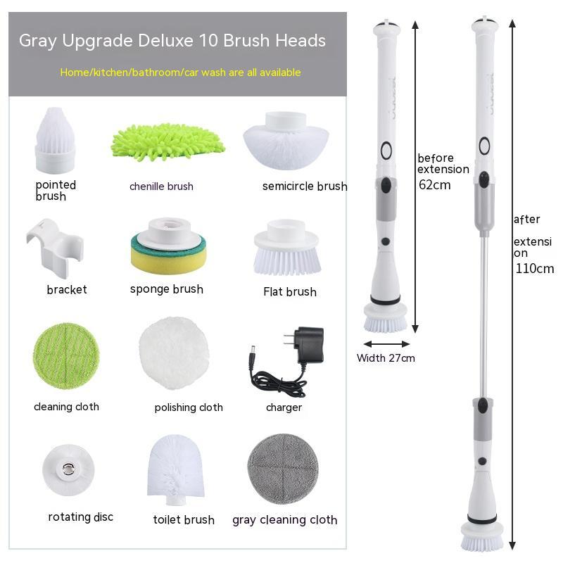 Cordless Kitchen Cleaning Brush - vuliza