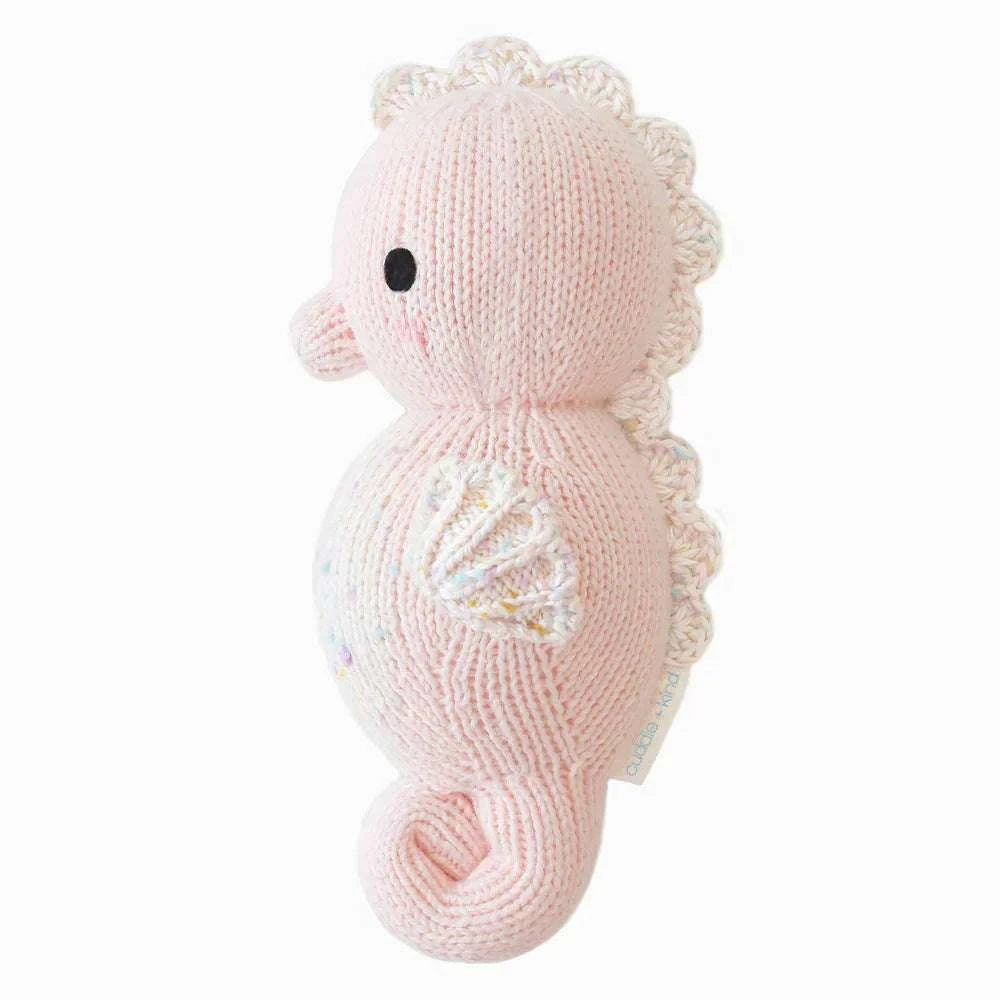Cuddle + Kind Baby Seahorse Powder Pink - Caitly