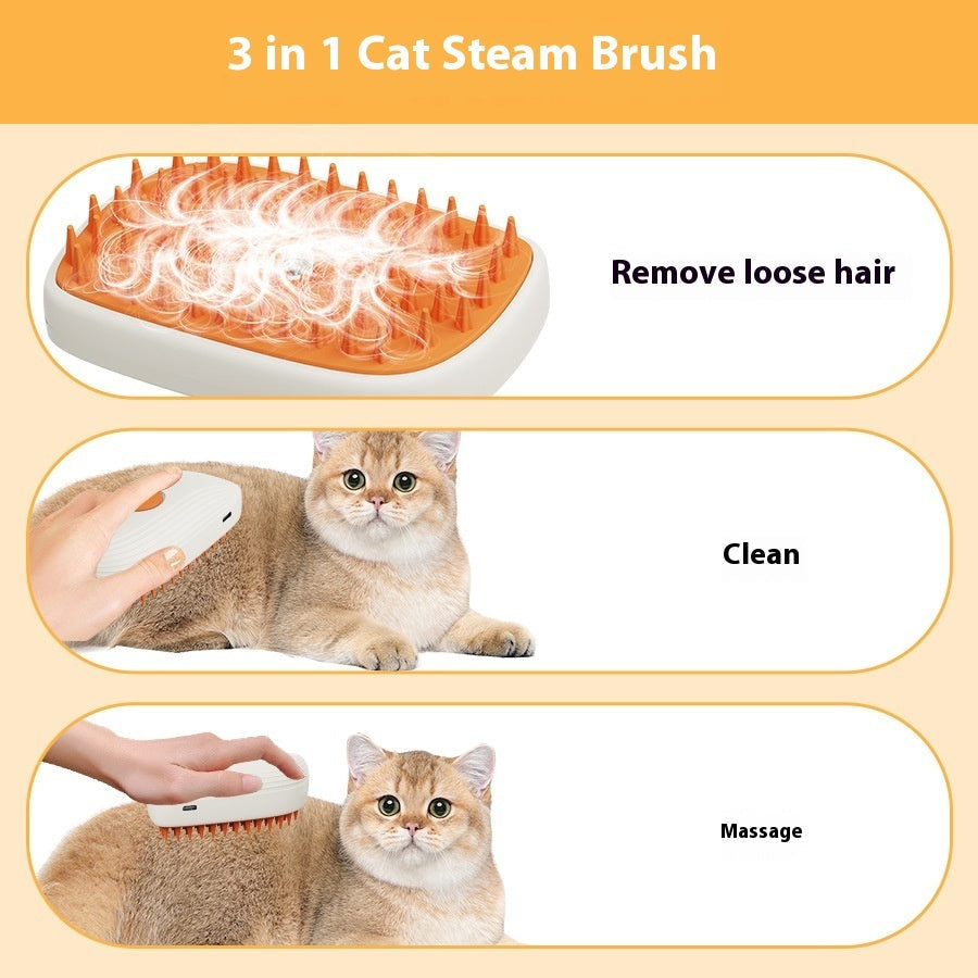 USB Pet Steam Comb - vuliza