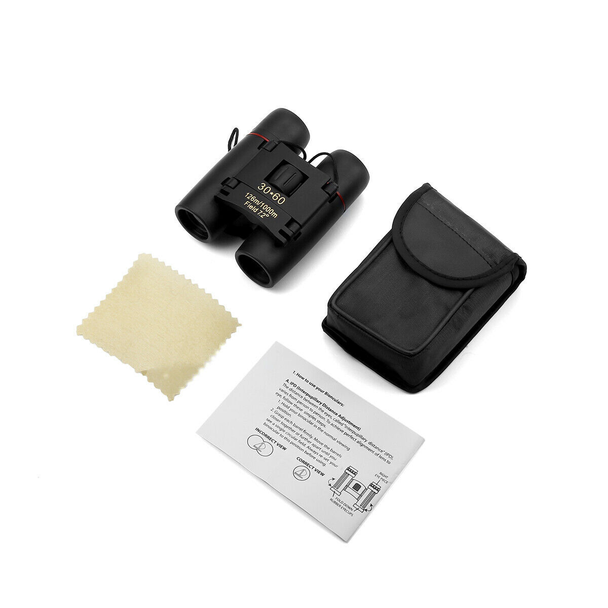 Compact Travel Zoom Binoculars - vuliza
