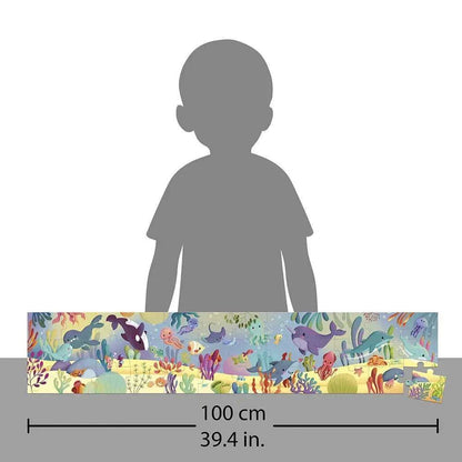 Janod Sea Animals Frieze Puzzle 36 Pieces Jelly cat
