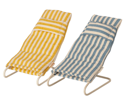 Maileg Beach Chair Set for Mice Jelly cat