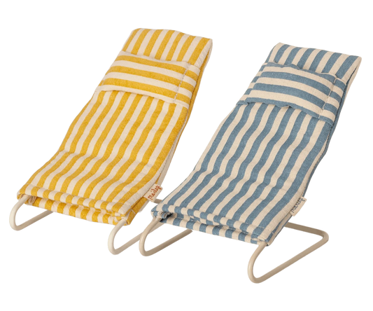 Maileg Beach Chair Set for Mice Jelly cat