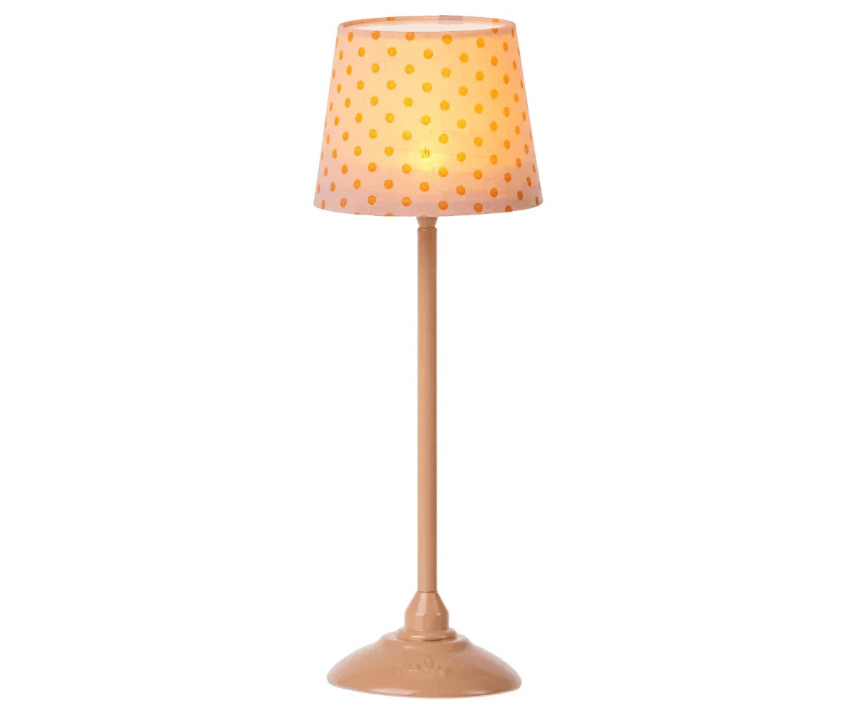 Maileg Miniature floor lamp - Dark powder - Caitly