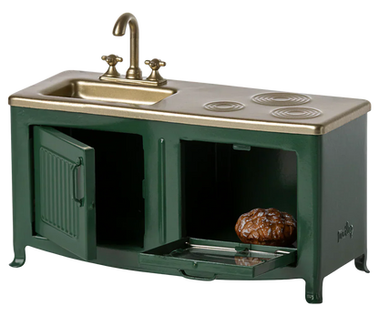 Maileg Kitchen, Mouse - Dark Green - Caitly