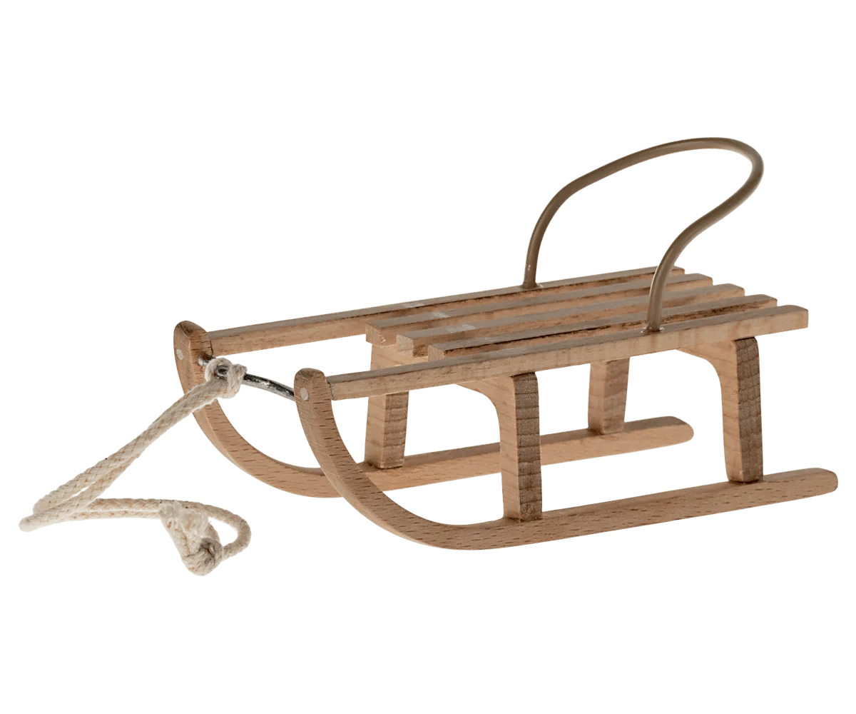 Maileg Sled, Mouse - Caitly