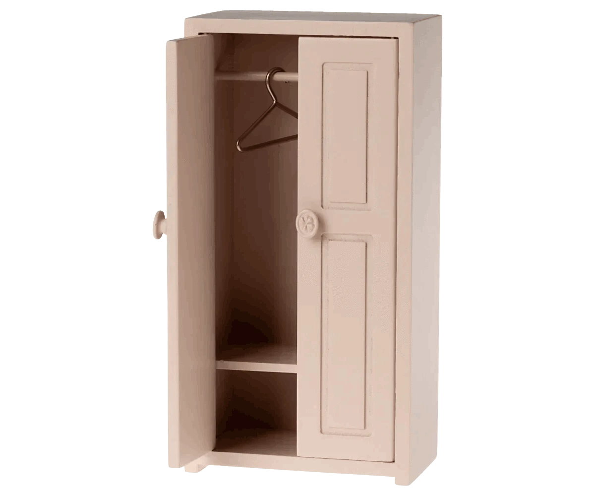 Maileg Closet, Mouse - Light rose Jelly cat