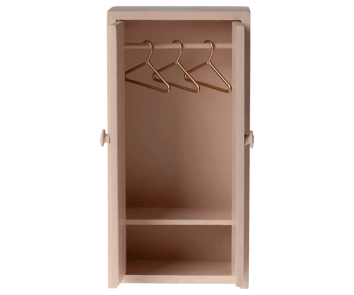 Maileg Closet, Mouse - Light rose Jelly cat