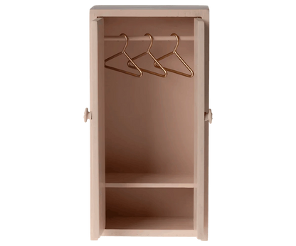 Maileg Closet, Mouse - Light rose Jelly cat