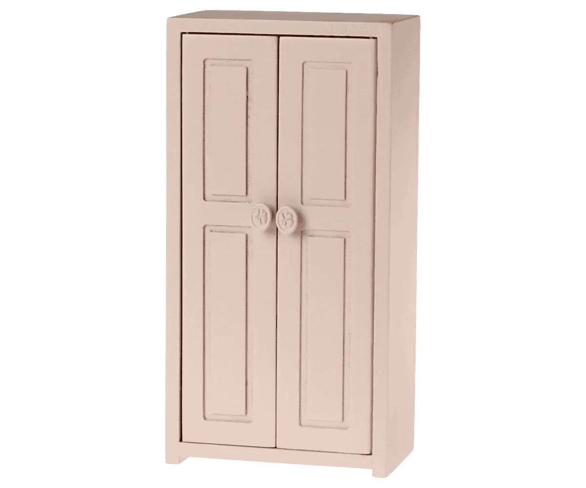 Maileg Closet, Mouse - Light rose Jelly cat