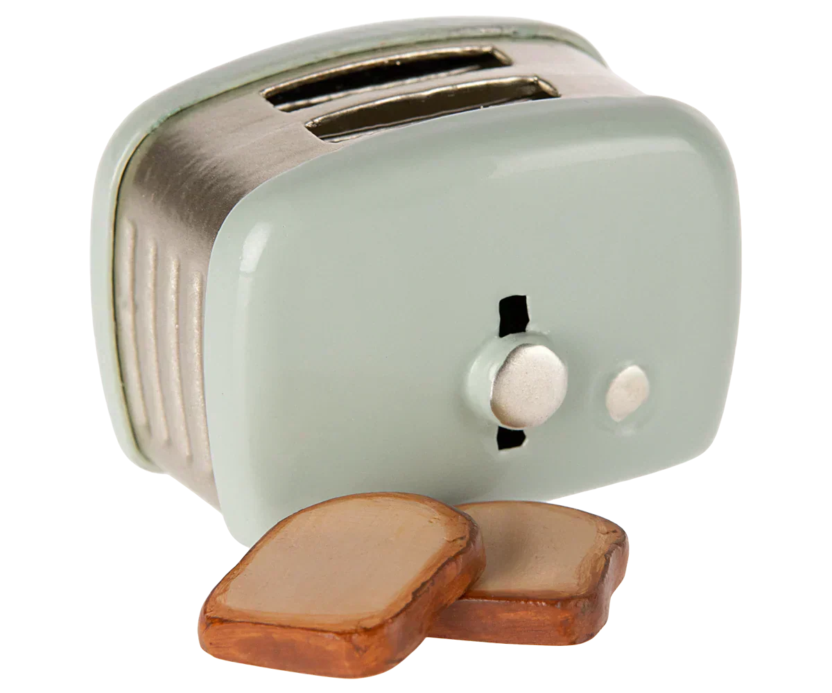 Maileg Toaster, Mouse - Mint - Caitly