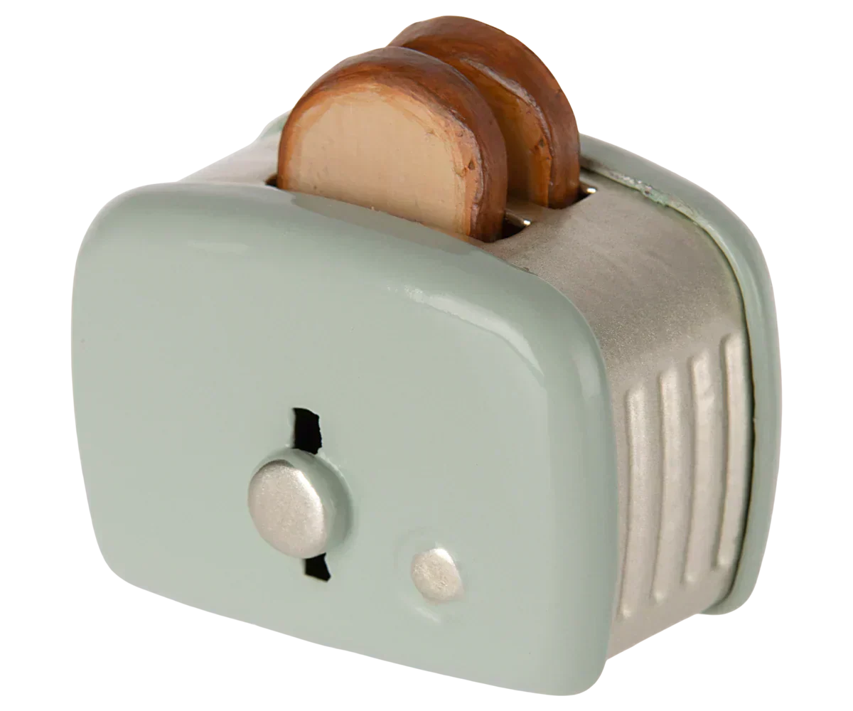 Maileg Toaster, Mouse - Mint - Caitly