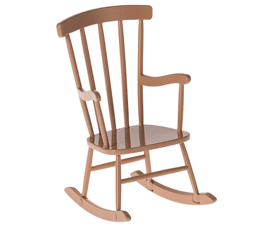 Maileg Rocking chair, Mouse - Dark Powder - Caitly