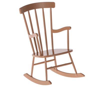 Maileg Rocking Chair, Mini - Dark Powder - Caitly