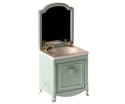 Maileg Sink dresser, Mouse - Mint - Caitly
