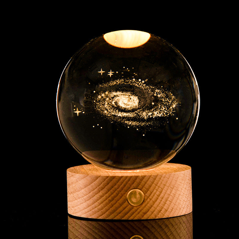 Galaxy Crystal Ball Decoration - vuliza