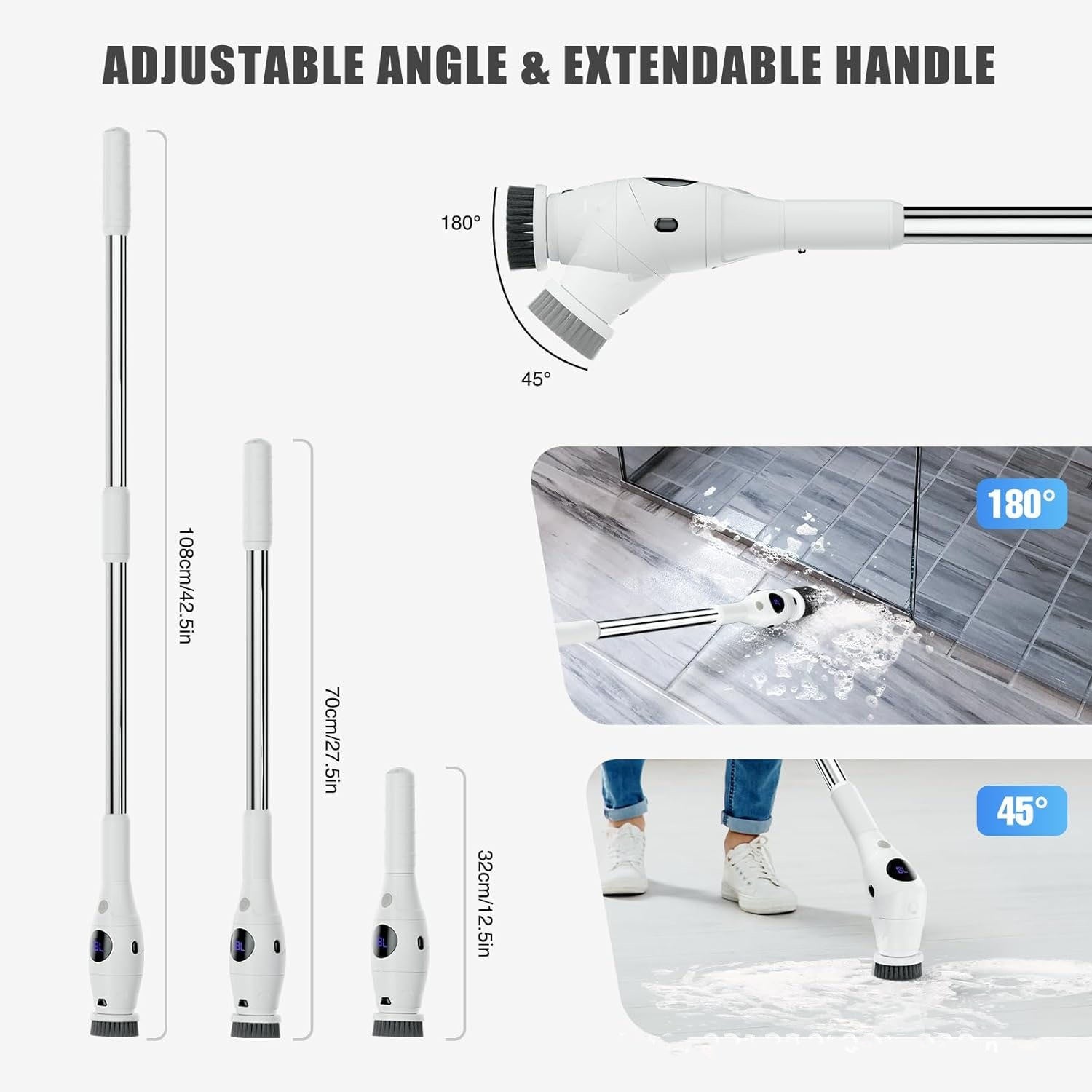 Long Handle Electric Brush - vuliza