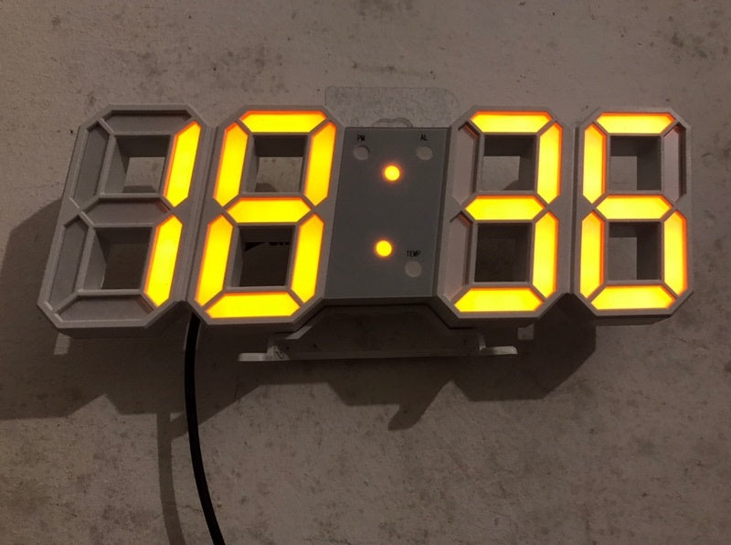 3D LED Digital Clock - vuliza
