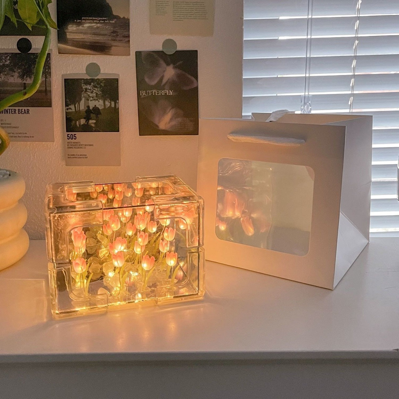 Tulip Flower 3D Night Lamp - vuliza