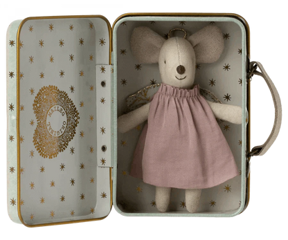 Maileg Angel Mouse in Suitcase - Caitly