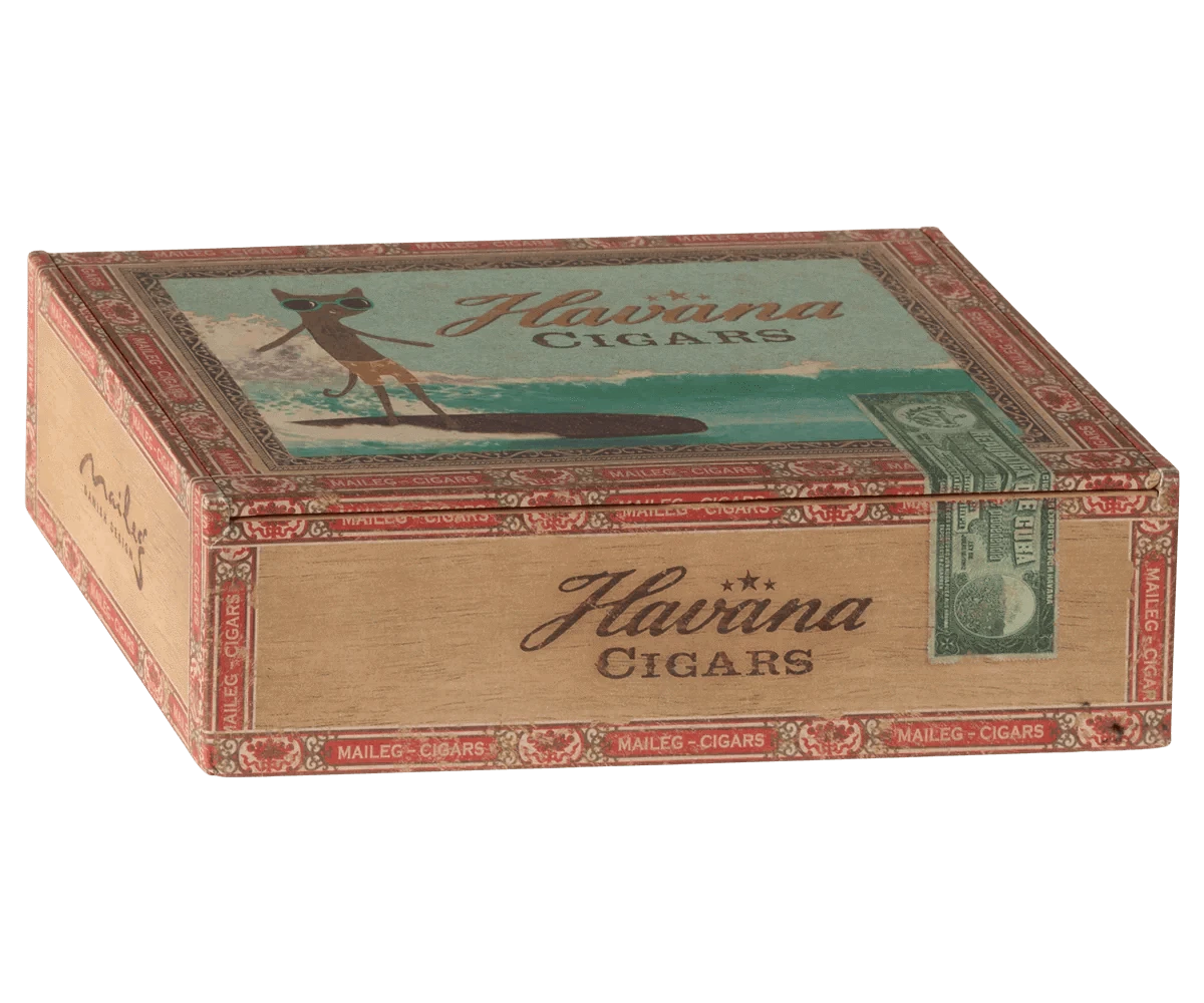 Maileg Mum & Dad in Cigar Box - Caitly