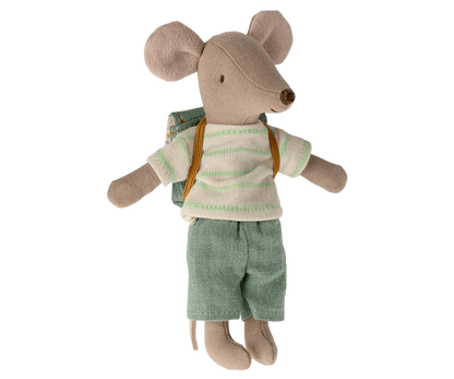Maileg Tricycle Mouse Big Brother, Mint - Caitly