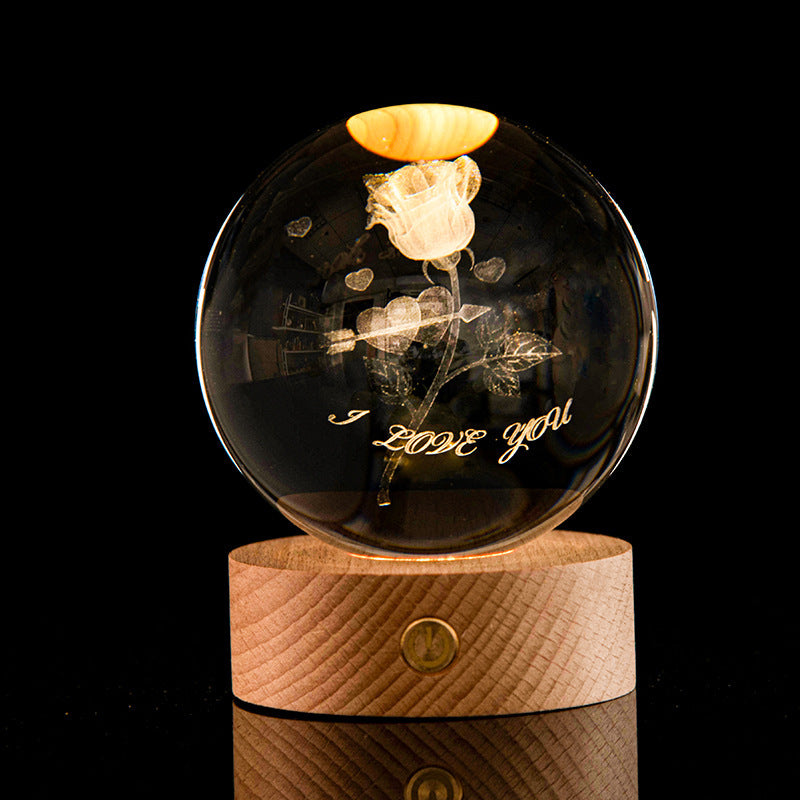 Galaxy Crystal Ball Decoration - vuliza