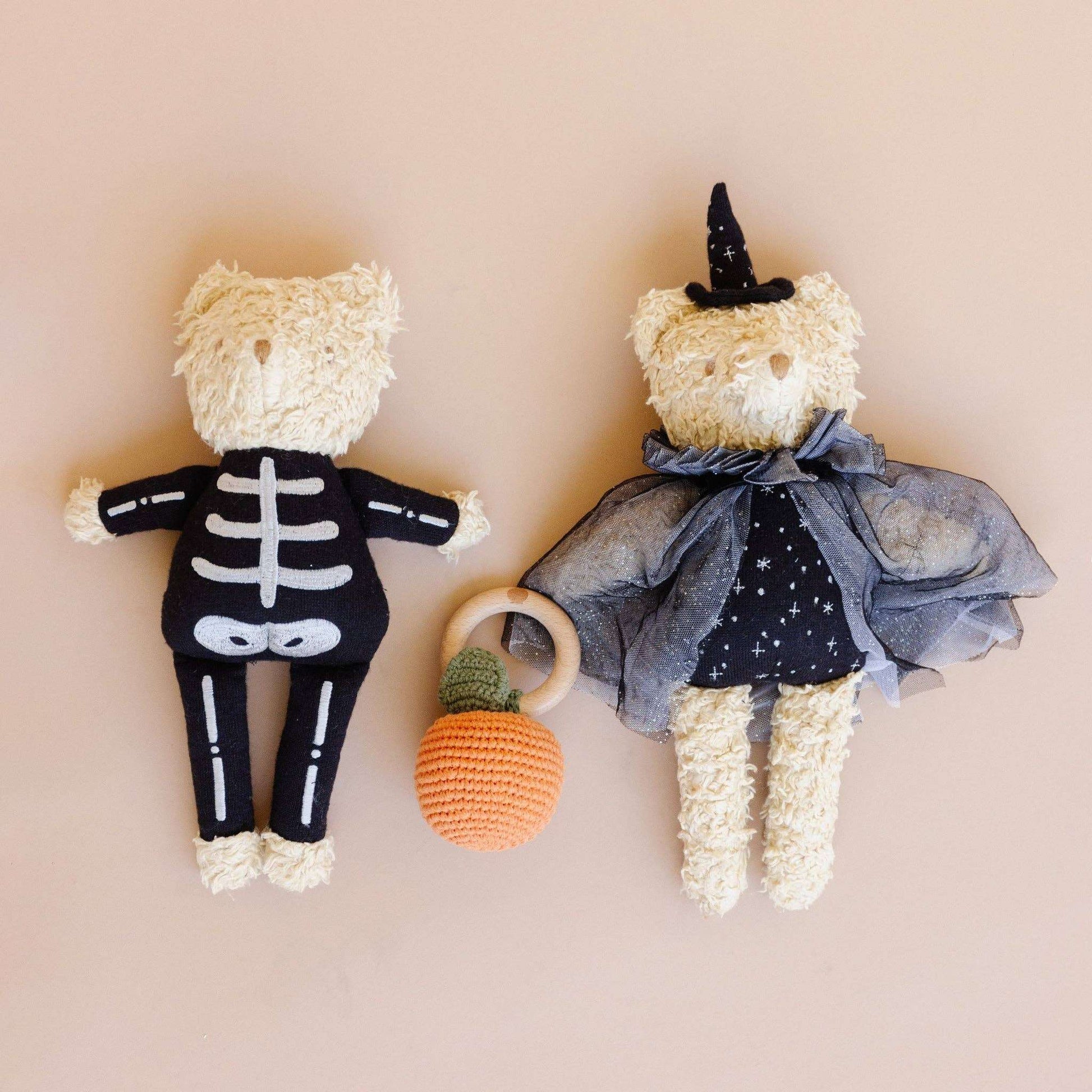Plush Witch Bear Toy Baby Kid Stuffed Animal Halloween Magic - Caitly