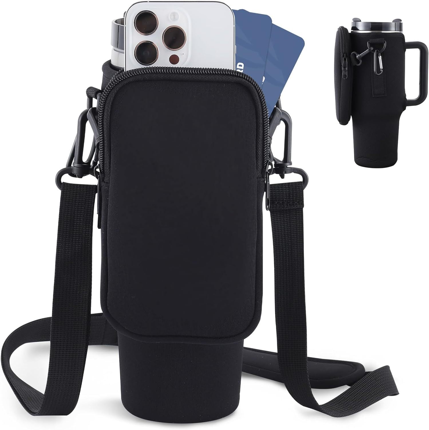 Adjustable Strap Water Bottle - vuliza