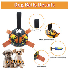 Interactive Dog Soccer Ball - vuliza