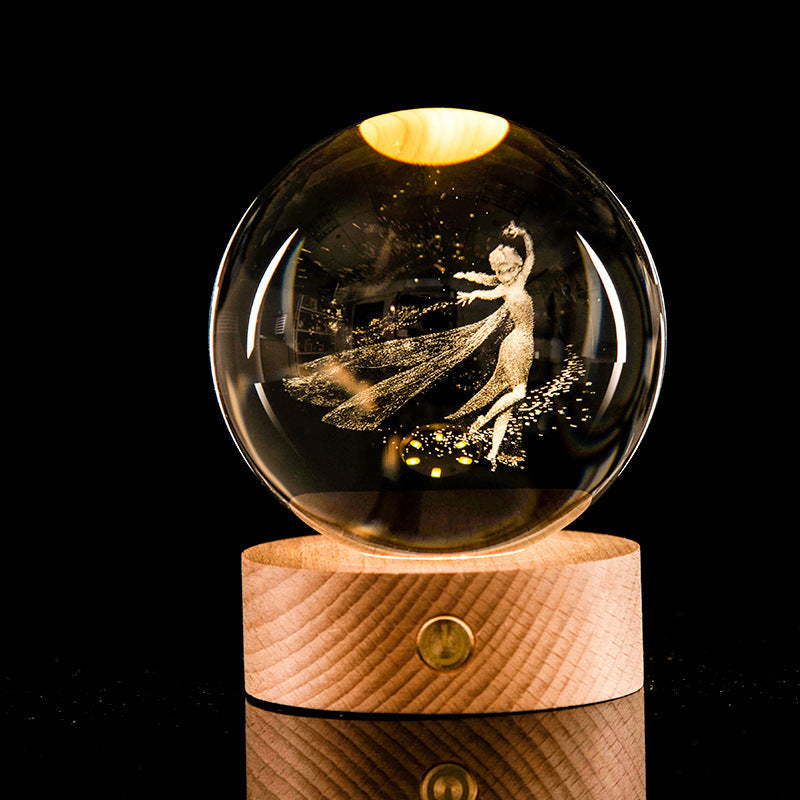 Galaxy Crystal Ball Decoration - vuliza