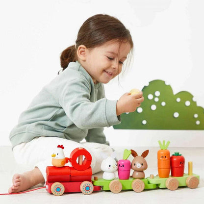 Farm Pull-along Train - Caitly