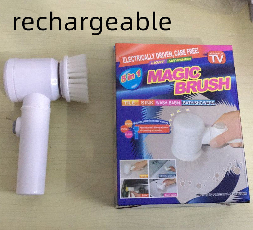 Electric Bathroom Cleaning Brush - vuliza