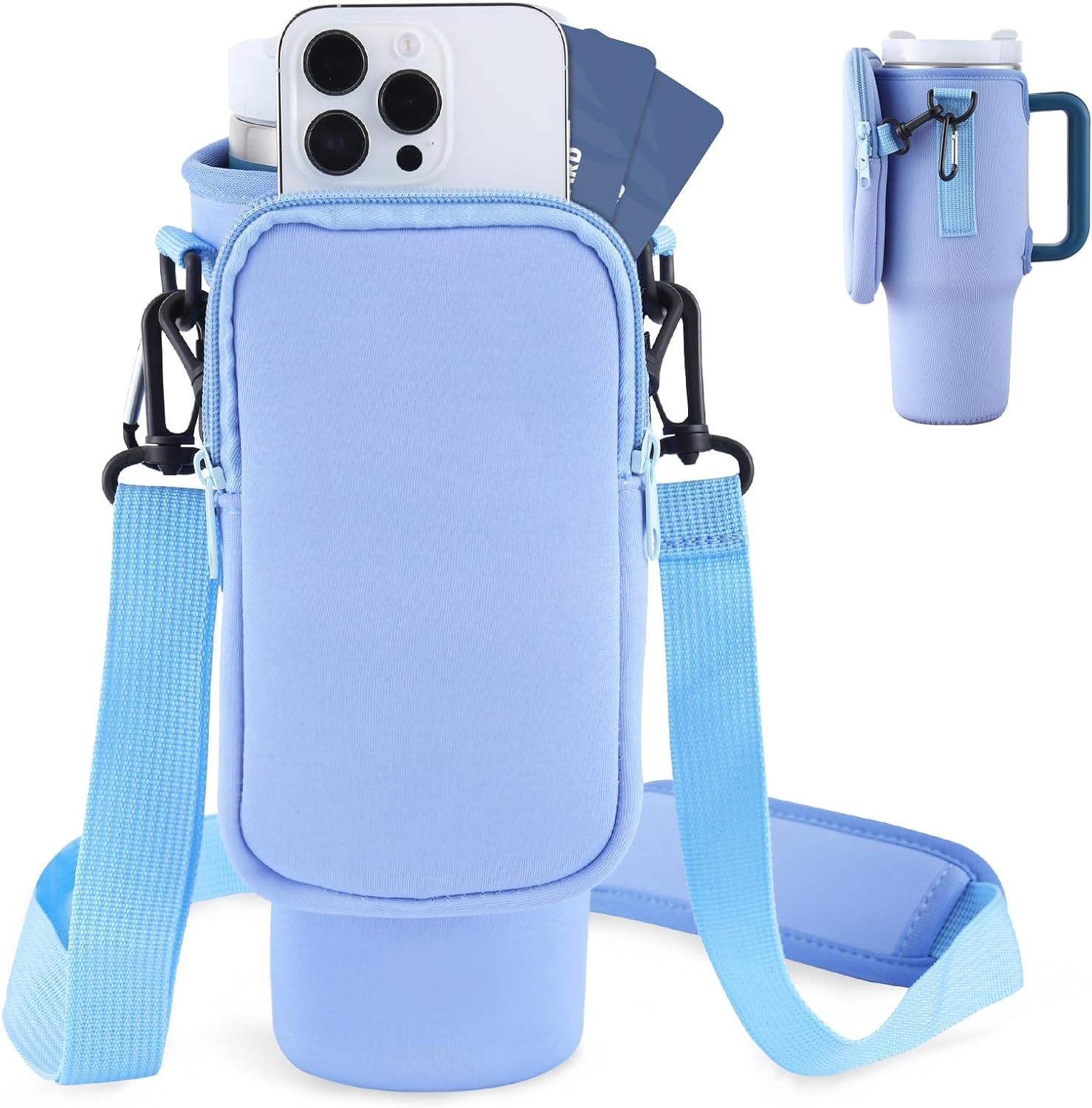 Adjustable Strap Water Bottle - vuliza