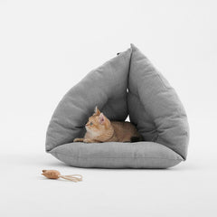 Triangle Cat Bed House - vuliza