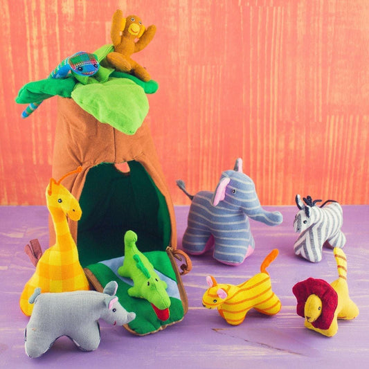 Mr Ellie Pooh Jungle Animal House - Caitly