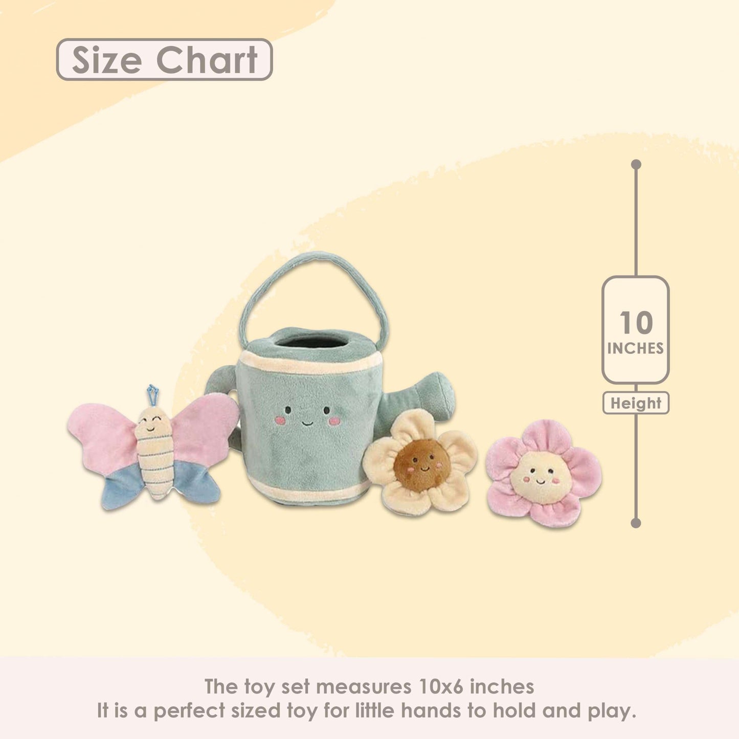 Mon Ami Spring Watering Can Activity Toy - Caitly