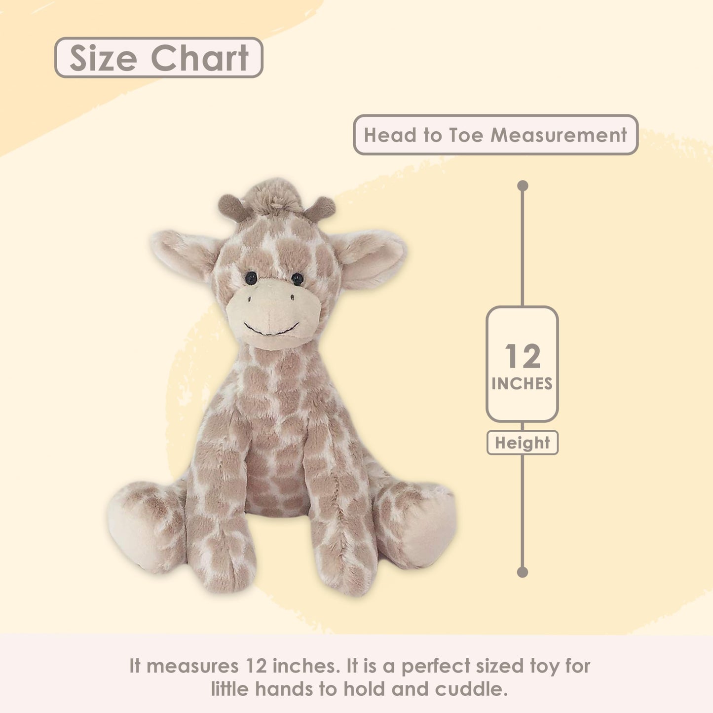 Mon Ami Gentry Giraffe Plush Toy - Caitly
