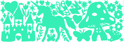 Fairy Tales Glow in the Dark Wall Stickers - Caitly