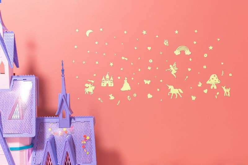 Fairy Tales Glow in the Dark Wall Stickers - Caitly