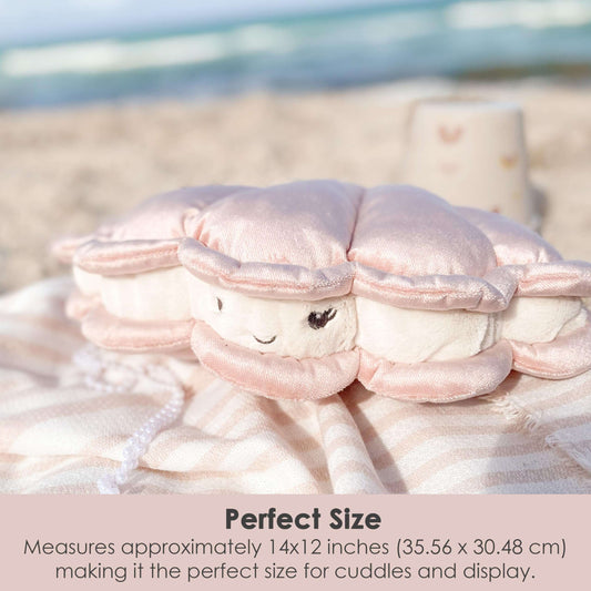 Mon Ami Pearl Oyster Decor Plush - Caitly