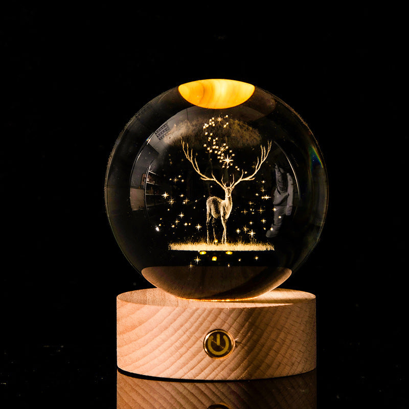 Galaxy Crystal Ball Decoration - vuliza