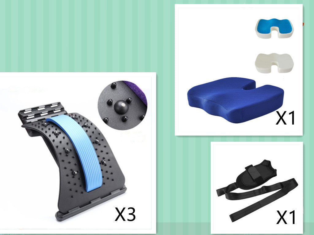 Lumbar Traction Back Brace - vuliza