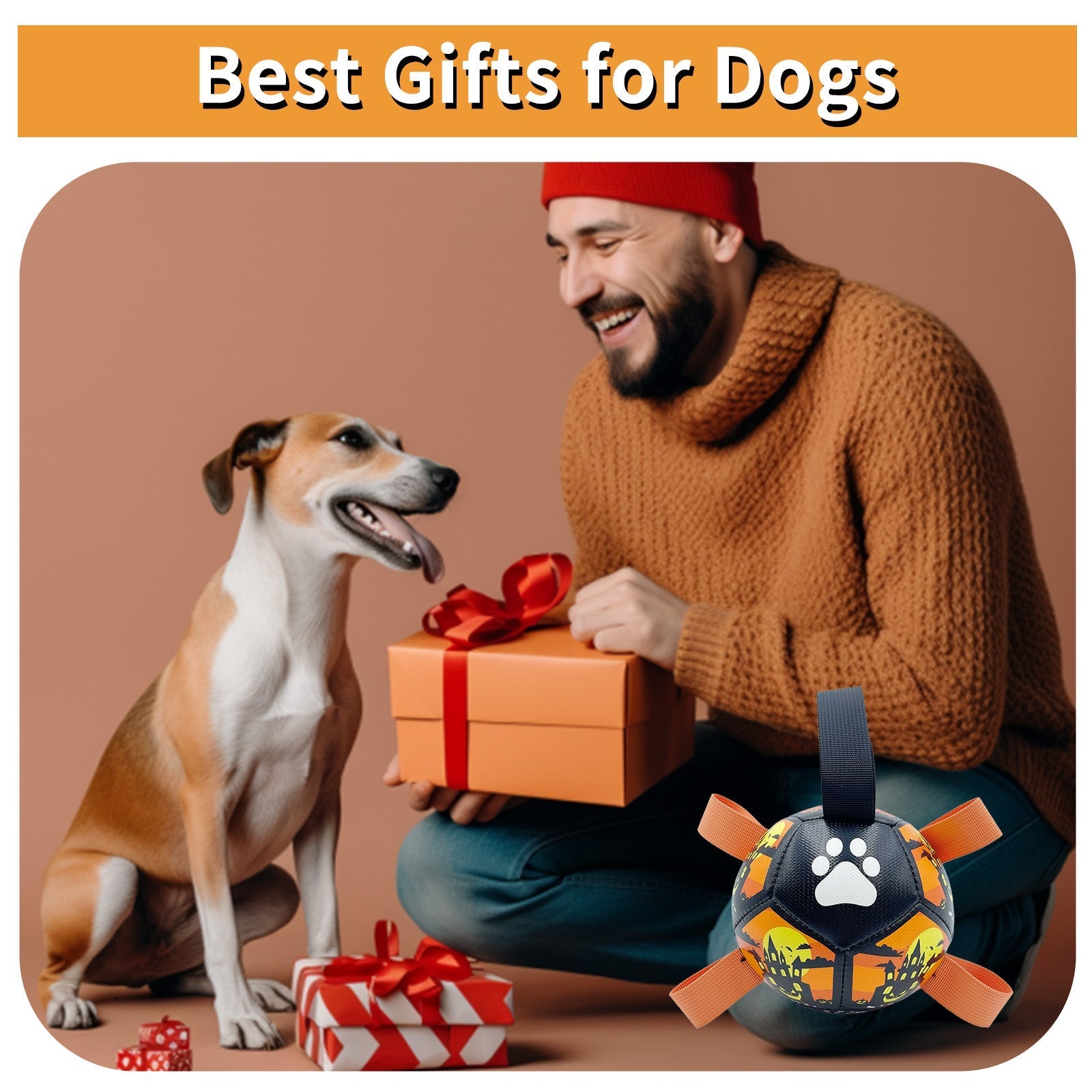 Interactive Dog Soccer Ball - vuliza